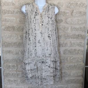 Via Signoria washable silk sleeveless dress S